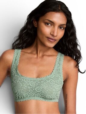 Victoria’s Secret Sexy Tee Lacie Scoop Bralette In Sea Salt Green